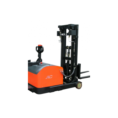 Harga Electric stacker Reach | Pusat electric stacker | Electric stacker Heli | electric pallet stac
