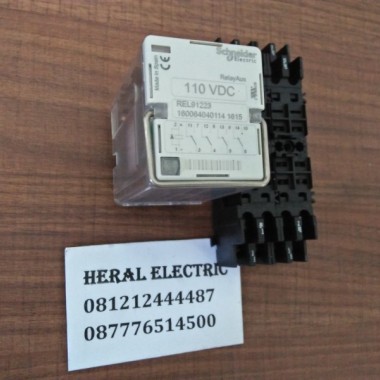 Jual REL91223 Instantaneous fast trip relay schneider 110VDC HERAL ELECTRIC