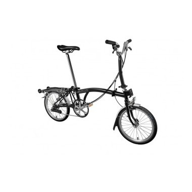 Brompton M6R 2020 Folding Bike Black (USD 949) Maliocycling Nibung
