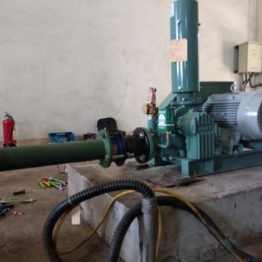 ROOTS BLOWER TRANSFER MATERIAL ANLET BANDUNG