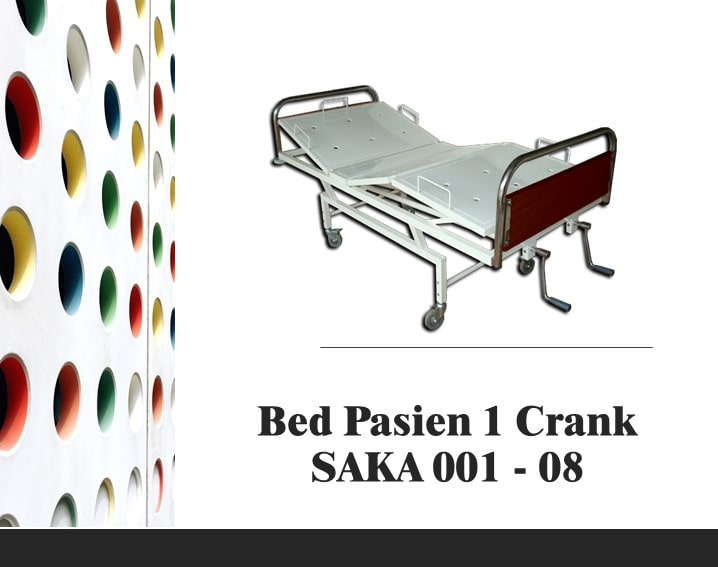 bed pasien 2 crank