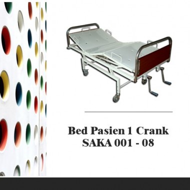 Bed Pasien 2 crank Saka Medical