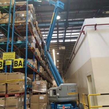 Sewa Boom Lift Elektrik Di Cikarang | Rental Boom Lift Elektrik di Cikarang | Sewa Boom Lift