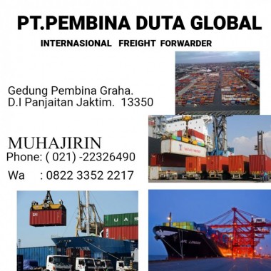 Jasa Forwarder Import Barang Asia Eropa PT.PEMBINA DUTA GLOBAL