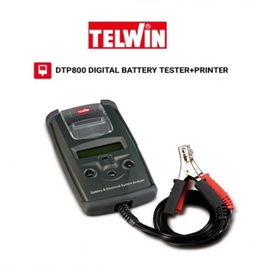 TELWIN DTP800 DIGITAL BATTERY TESTER + PRINTER