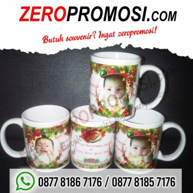 Mug Natal - Hadiah Natal Custom - mug promosi