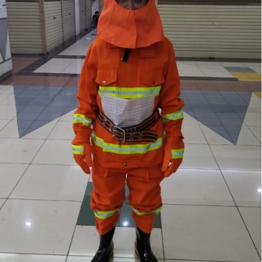 pakaian pemadam kebakaran 1set,Fireman suit outfit