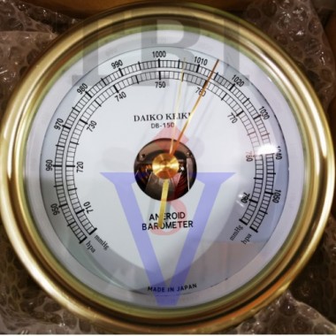 alat ukur tekanan udara,barometer aneroid daiko DB-150 atmospheric pressure