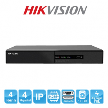 NVR HIKVISION DS-7104NI-Q1/4P/M POE 4 CH