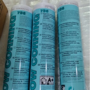 dow corning rtv 736 heat resistant silicone sealant,silikon tahan panas 260C
