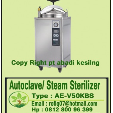 Autoclave/ Steam Sterilizer, type AE-V50KBS