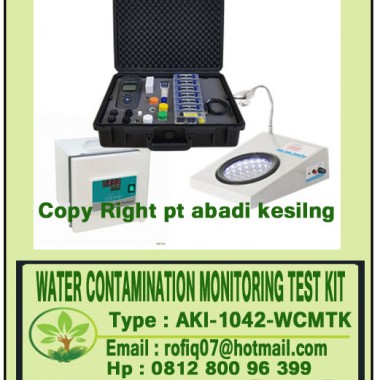 WATER CONTAMINATION MONITORING TEST KIT type : AKI-1042-WCMTK