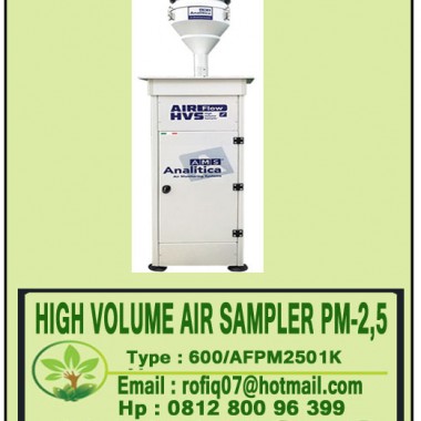 HIGH VOLUME AIR SAMPLER PM-2,5  type 600/AFPM2501K