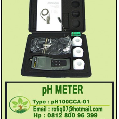 pH METER type : pH100CCA-01