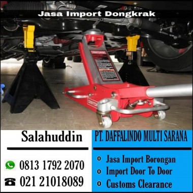 Jasa Import Dongkrak | 081317922070