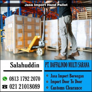 Jasa Import Hand Pallet | 081317922070