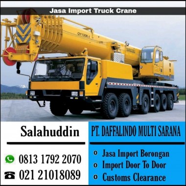 Jasa Import Truck Crane | 081317922070