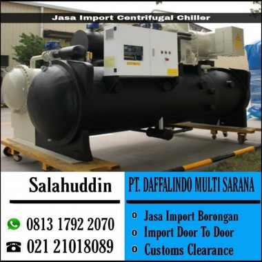 Jasa Import Centrifugal Chiller | 081317922070