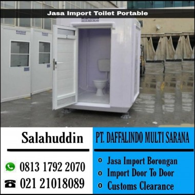 Jasa Import Toilet Portable | 081317922070