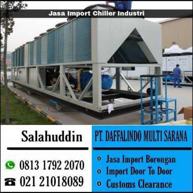 Jasa Import Chiller Industri | 081317922070