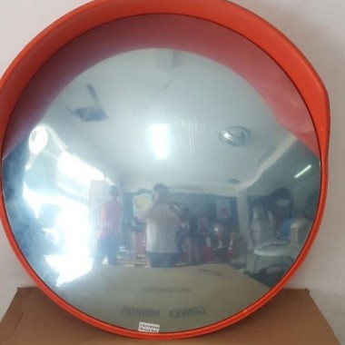 convex mirror outdoor 80cm,cermin cembung sudut tikungan