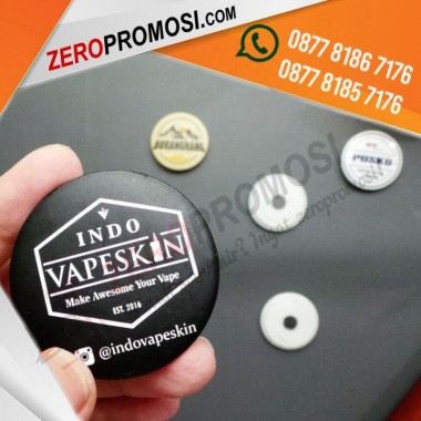 Souvenir Pin Magnet Tempelan Kulkas Bahan Pvc Custom Cetak Logo Murah