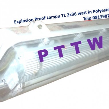 Distributor Lampu Explosionproof BYS 2x36 FPFBÂ Indonesia