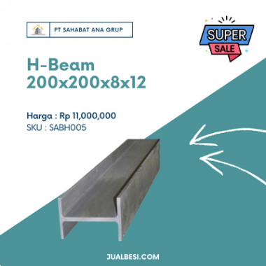 H-Beam 200x200x8x12