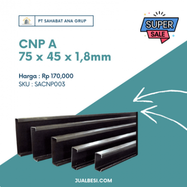 CNP A 75 x 45 x 1,8mm