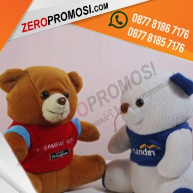 Souvenir Maskot Boneka Custom Teddy Bear Termurah di Tangerang