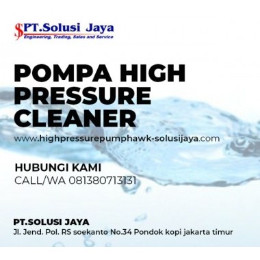 HAWK PRESSURE CLEANERS PUMP 350 BAR WITH ENGINE|PT SOLUSI JAYA