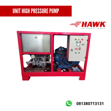 HAWK PLUNGER PUMP 120 BAR 150 LT/M | HIGH PRESSURE CLEANING | PT SOLUSI JAYA | 081380713131 | derry@