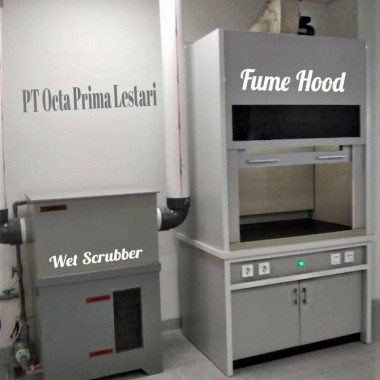 FUME HOOD / LEMARI ASAM LOKAL