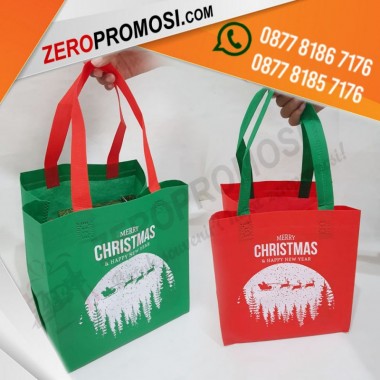 Souvenir Christmas Tas Goodie Bag Natal Ready Stock
