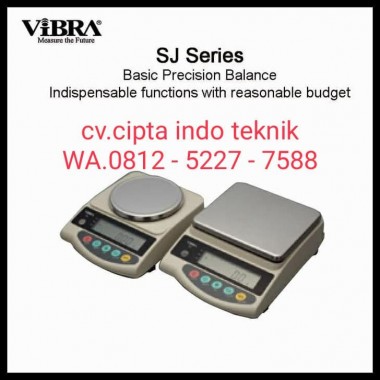 Jual Timbangan VIBRA Type SJ Series - CV. Cipta Indo Teknik