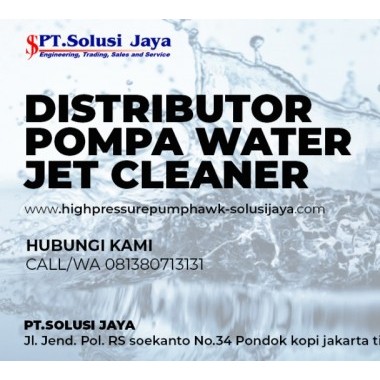 HYDROTEST TEKANAN 200 BAR POMPA HAWK WITH ENGINE | PT SOLUSI JAYA