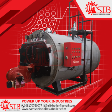 Steam Boiler SSBV-1.5T - Samson Indonesia Boiiler - 1.5 ton per jam Samson Djawa Perkasa