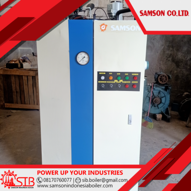 Steam Boiler used | 750 kph | Samson Booster Samson Djawa Perkasa