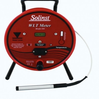 WATER LEVEL AND TEMPERATURE METER