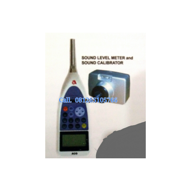 PORTABLE SOUND LEVEL METER TYPE 1 AND CALIBRATOR - 6238