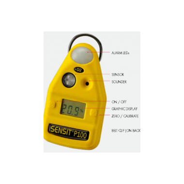 PORTABLE SINGLE GAS DETECTOR P-100