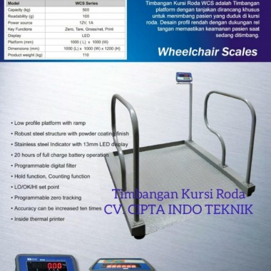 Timbangan Kursi Roda - Wheelchair Scales