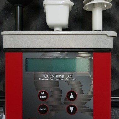 AREA HEAT STRESS MONITOR TSI QUEST TEMP QT 32  WBGT METER (ISSB METER)