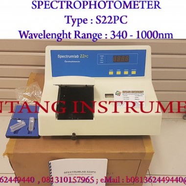 081362449440 Jual Spectrophotometer