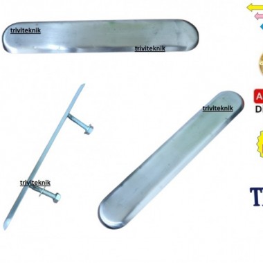 difable guiding road stud stainless pedestrian crossing,arah berhenti
