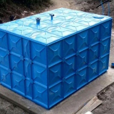 fabrikasi fiberglass pembuatan roof tank/tangki panel dan tangki stp/ipal untuk pengolahan limbah