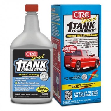 crc 1 tank power renew diesel 05832,05816 booster octane mobil disel