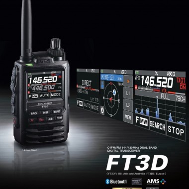 YAESU FT3DR C4FM/FM 144/430MHz Dual Band Digital Transceiver