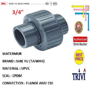 union adaptor socket sch 80 upvc SH 3/4 inch,Watermur pvc fitting pipa