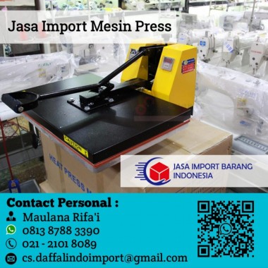 Jasa Import Mesin Press | Jasa Import Door to Door | 0813 8788 3390